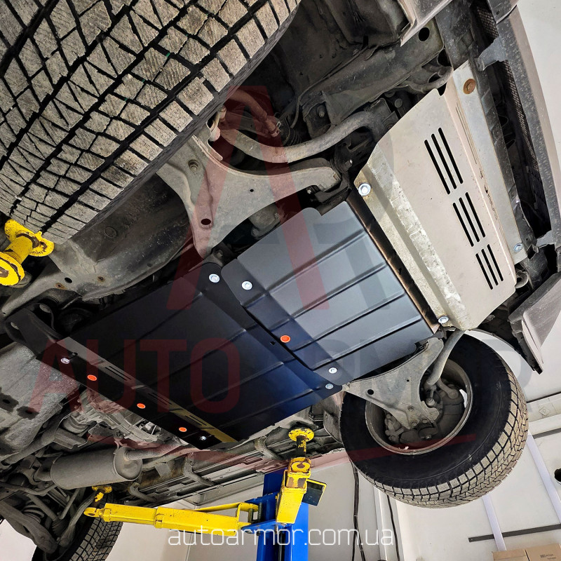 Захист двигуна Mitsubishi Pajero IV (2006-2021) Двигун: всі, [захищає Двигун та КПП] - ТИТАН
