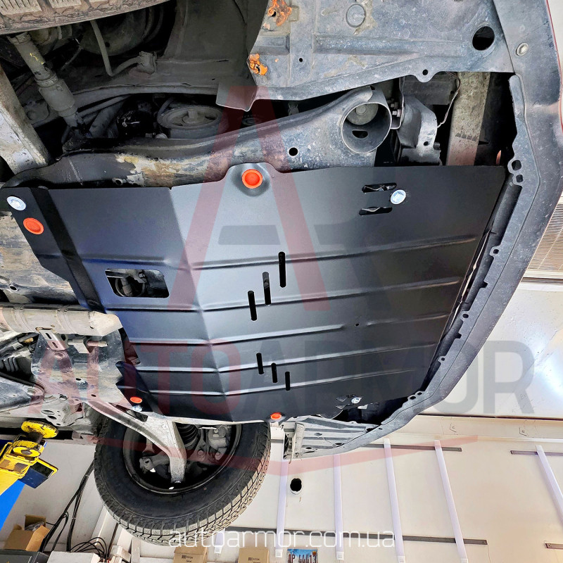 Защита двигателя Nissan Altima L33 (2013-2018) Двигатель: все, [защищает Радиатор, Двигатель, КПП] - ТИТАН