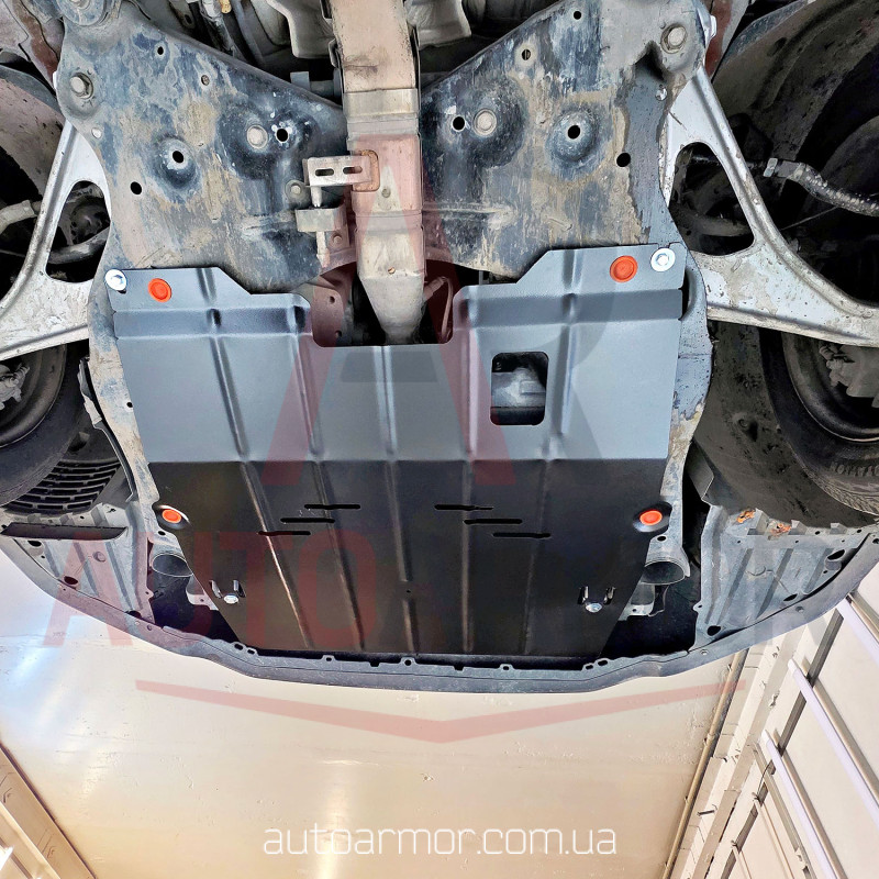 Защита двигателя Nissan Altima L33 (2013-2018) Двигатель: все, [защищает Радиатор, Двигатель, КПП] - ТИТАН