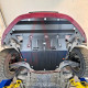 Защита двигателя Nissan Leaf I (2010-2017) Двигатель: все, [защищает Радиатор, Двигатель, КПП] - ТИТАН (Є на складі, 2мм!)