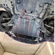 Защита двигателя Nissan Leaf I (2010-2017) Двигатель: все, [защищает Радиатор, Двигатель, КПП] - ТИТАН (Є на складі, 2мм!)