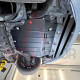 Защита двигателя Nissan Leaf II (2017+) Двигатель: все, [защищает Радиатор, Двигатель, КПП] - ТИТАН (Є на складі, 2мм!)