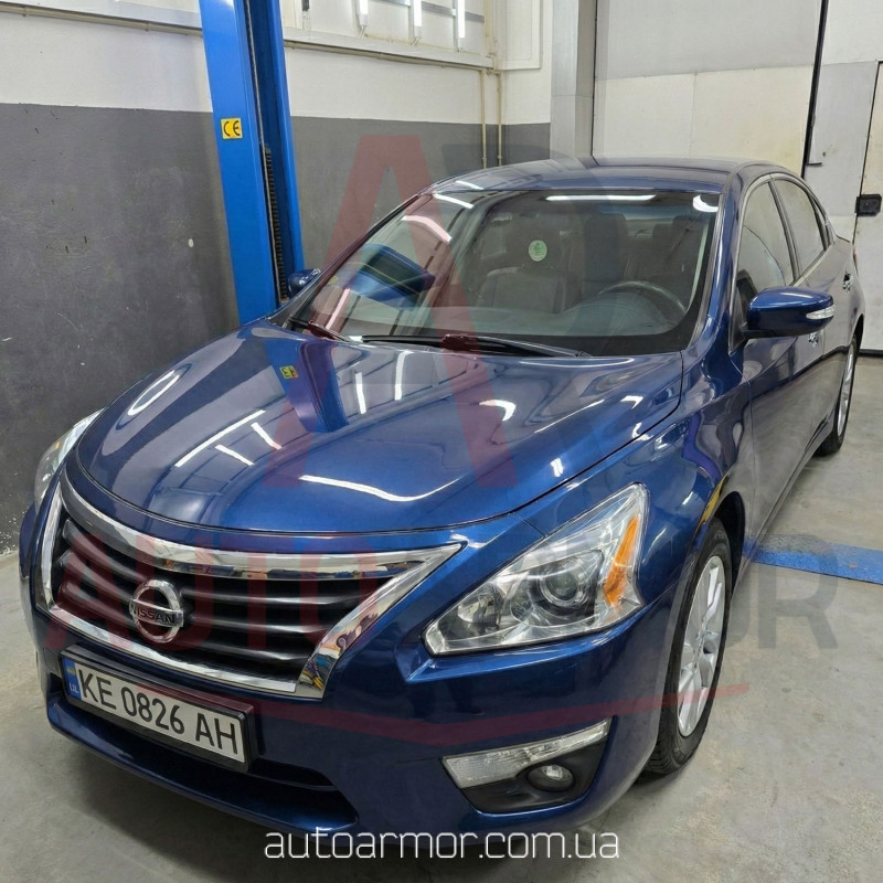 Захист двигуна Nissan Teana L33 (2014+) Двигун: всі, [захищає Радіатор, Двигун, КПП] - ТИТАН