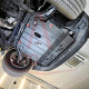 Захист двигуна Nissan X-Trail T32 (2014-2022) Закладні, Двигун: крім 2.5L, [захищає Радіатор, Двигун, КПП] - ТИТАН