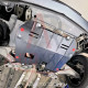 Захист двигуна Opel Combo C (2001-2011) Двигун: всі, [захищає Двигун та КПП] - ТИТАН