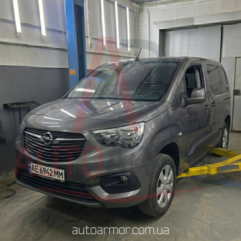 Захист двигуна Opel Combo E (2018+) Двигун: всі, [захищає Двигун, КПП] - ТИТАН (Є на складі, 2мм!)