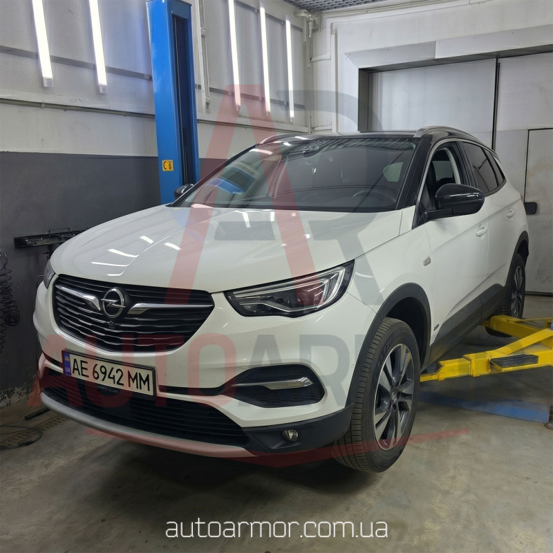 Захист двигуна Opel Grandland X (2017+) Двигун: всі, [захищає Двигун, КПП] - ТИТАН (Є на складі, 2мм!)