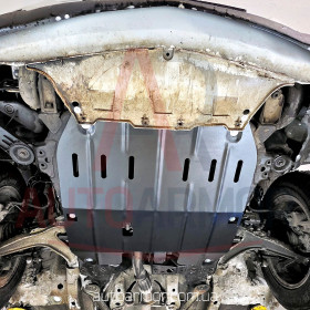 Захист двигуна Opel Signum (2003-2008) Двигун: всі, [захищає Двигун та КПП] - ТИТАН (Є на складі, 2мм!)