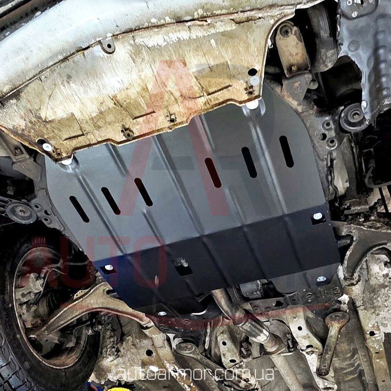 Захист двигуна Opel Vectra C (2002-2008) Двигун: всі, [захищає Двигун та КПП] - ТИТАН (Є на складі, 2мм!)