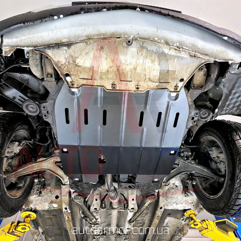 Захист двигуна Opel Vectra C (2002-2008) Двигун: всі, [захищає Двигун та КПП] - ТИТАН (Є на складі, 2мм!)