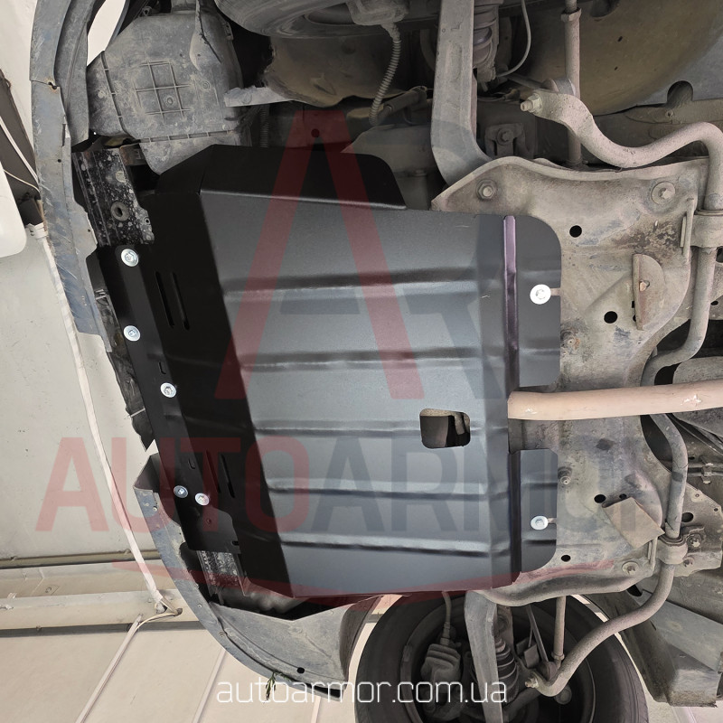 Защита двигателя Peugeot 206 (1998-2012) Двигатель: все, [защищает Двигатель и КПП] - ТИТАН