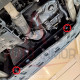 Захист двигуна Peugeot 5008 I (2009-2016) Двигун: всі, [захищає Двигун та КПП] - ТИТАН (Є на складі, 2мм!)