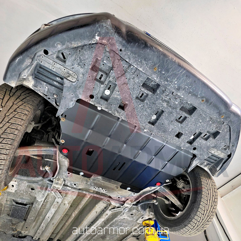 Захист двигуна Peugeot 5008 I (2009-2016) Двигун: всі, [захищає Двигун та КПП] - ТИТАН (Є на складі, 2мм!)