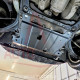 Захист двигуна Renault Grand Scenic II (2003-2009) Двигун: всі, [захищає Двигун та КПП] - ТИТАН (Є на складі, 2мм!)