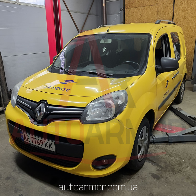 Захист двигуна Renault Kangoo II (2007-2021) Двигун: всі, [захищає Двигун та КПП] - ТИТАН (Є на складі, 2мм!)