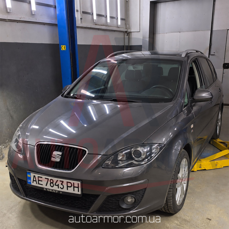Захист двигуна Seat Altea (2004-2015) Двигун: всі, [захищає Двигун та КПП] - ТИТАН (Є на складі, 2мм!)