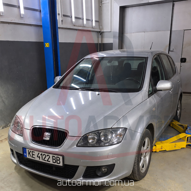Захист двигуна Seat Toledo III (5P) (2004-2009) Двигун: всі, [захищає Двигун та КПП] - ТИТАН (Є на складі, 2мм!)