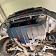 Захист двигуна Subaru Forester III (SH) (2008-2012) зверху пильовика Двигун: 2.0L бензин, [захищає Радіатор та Двигун] - ТИТАН