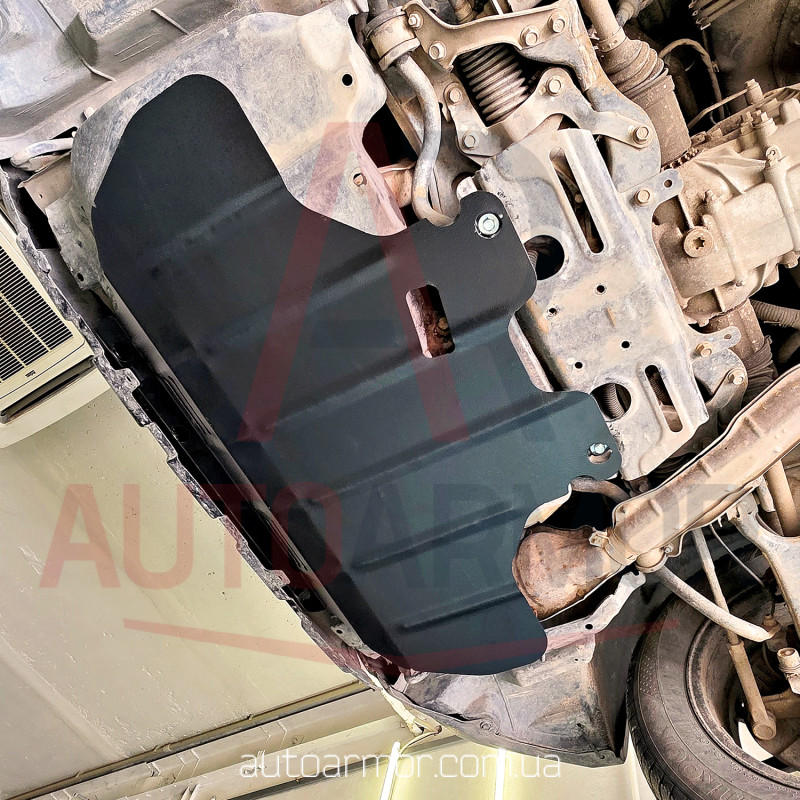 Захист двигуна Subaru Forester III (SH) (2008-2012) зверху пильовика Двигун: 2.0L бензин, [захищає Радіатор та Двигун] - ТИТАН