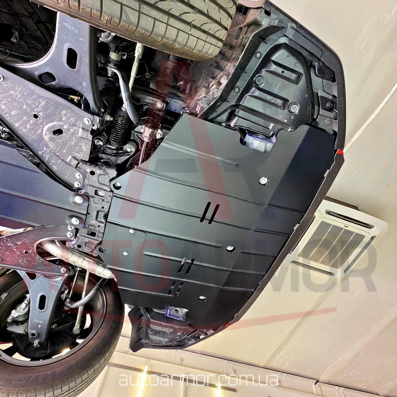 Захист двигуна Subaru Forester V (SK) (2018+) замість пильовика Двигун: всі, [захищає Радіатор та Двигун] - ТИТАН