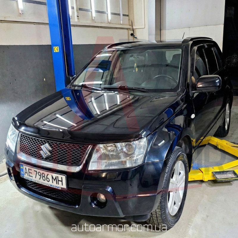 Захист двигуна Suzuki Grand Vitara II (2005-2017) Двигун: всі, [захищає Двигун та КПП] - ТИТАН  (Є на складі, 2мм!)