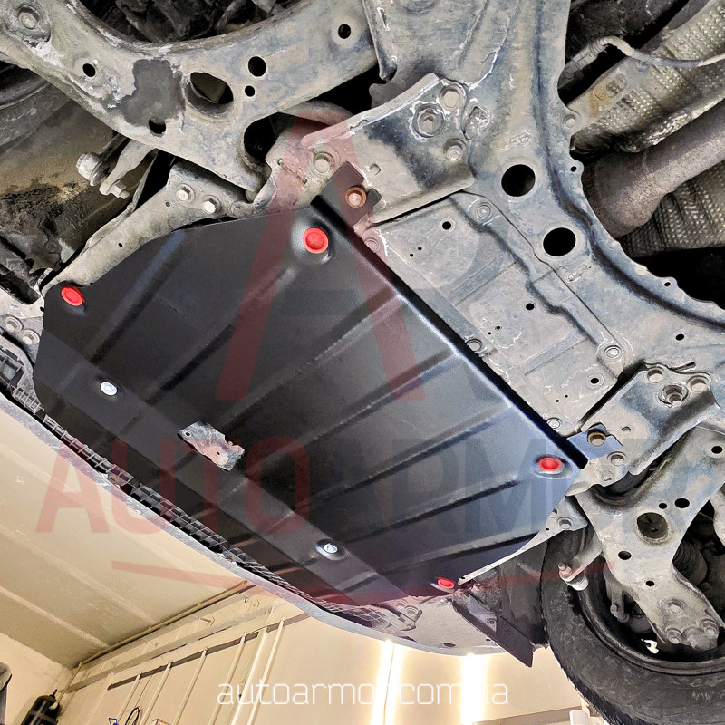 Защита двигателя Toyota Auris I (E15) (2007-2012) Двигатель: кроме 1.3L и 1.8L, [защищает Двигатель и КПП] - ТИТАН