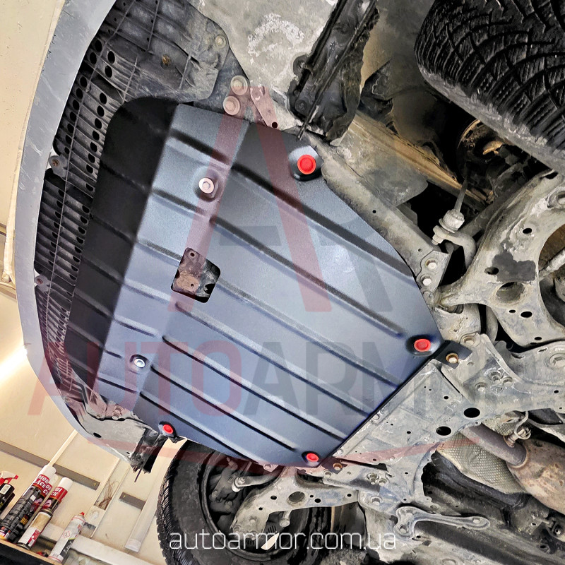Захист двигуна Toyota Auris II (E18) (2012-2020) Двигун: крім 1.3L та 1.8L, [захищає Двигун та КПП] - ТИТАН