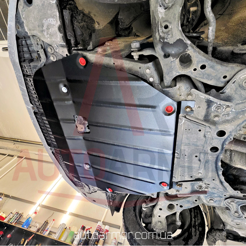 Захист двигуна Toyota Auris II (E18) (2012-2020) Двигун: крім 1.3L та 1.8L, [захищає Двигун та КПП] - ТИТАН