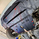 Защита двигателя Toyota Avalon IV (XX40) (2012-2018) Двигатель: 2.5L, [защищает Радиатор, Двигатель, КПП] - ТИТАН