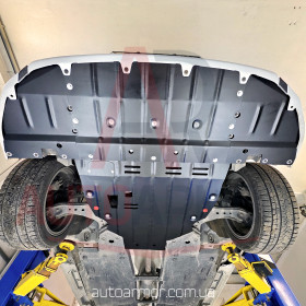 Защита двигателя Toyota Camry V70 (2018+) вместо пыльника Двигатель: 3.5L, [защищает Радиатор, Двигатель, КПП] - ТИТАН