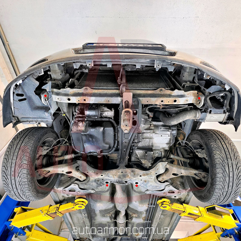 Захист двигуна Toyota Corolla IX (E12/E13) (2000-2007) Двигун: всі, [захищає Двигун та КПП] - ТИТАН