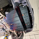 Захист двигуна Toyota Prius II (W20) (2003-2009) Двигун: всі, [захищає Радіатор, Двигун, КПП] - ТИТАН