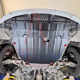 Захист двигуна Toyota Prius+ (W40) (2011-2021) Двигун: всі, [захищає Двигун та КПП] - ТИТАН
