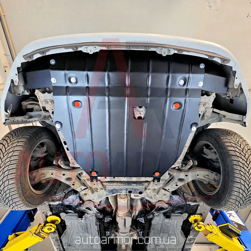 Захист двигуна Toyota Prius+ (W40) (2011-2021) Двигун: всі, [захищає Радіатор, Двигун, КПП] - ТИТАН