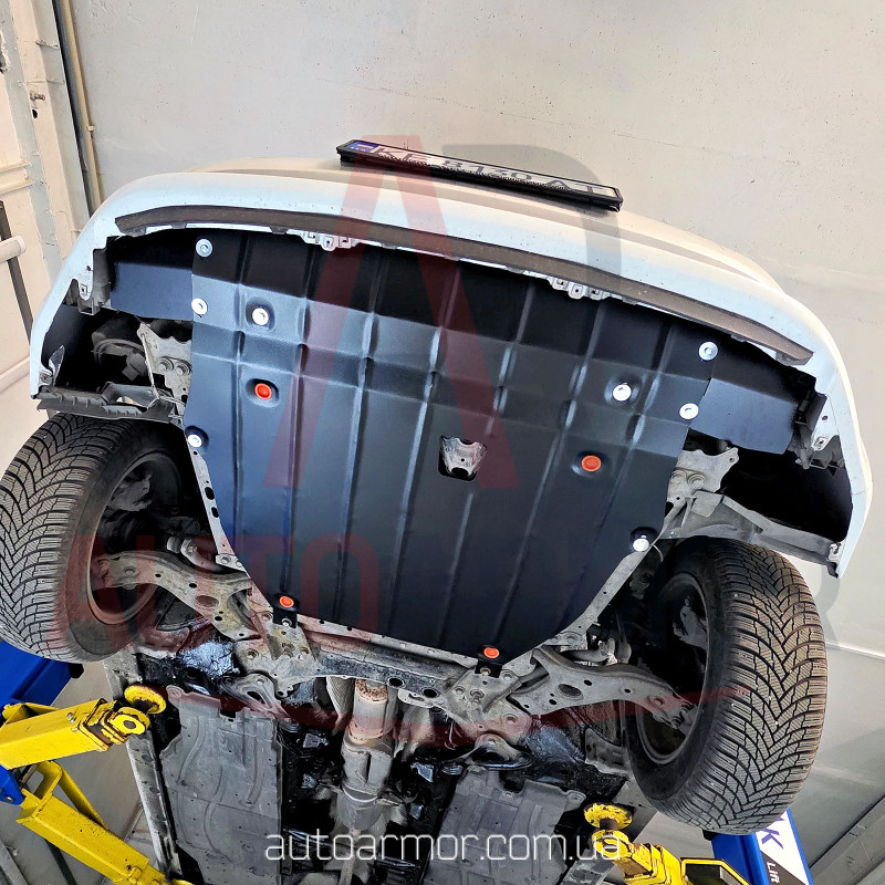 Захист двигуна Toyota Prius+ (W40) (2011-2021) Двигун: всі, [захищає Радіатор, Двигун, КПП] - ТИТАН