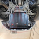 Захист двигуна Toyota Prius+ (W40) (2011-2021) Двигун: всі, [захищає Радіатор, Двигун, КПП] - ТИТАН
