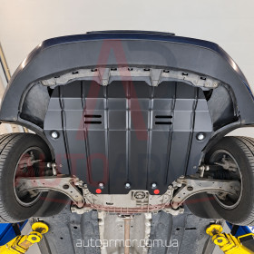 Защита двигателя Volkswagen Golf V (2003-2008) Двигатель: все, [защищает Двигатель и КПП] - ТИТАН (Есть на складе, 2мм!)