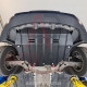 Защита двигателя Volkswagen Golf V (2003-2008) Двигатель: все, [защищает Двигатель и КПП] - ТИТАН (Есть на складе, 2мм!)