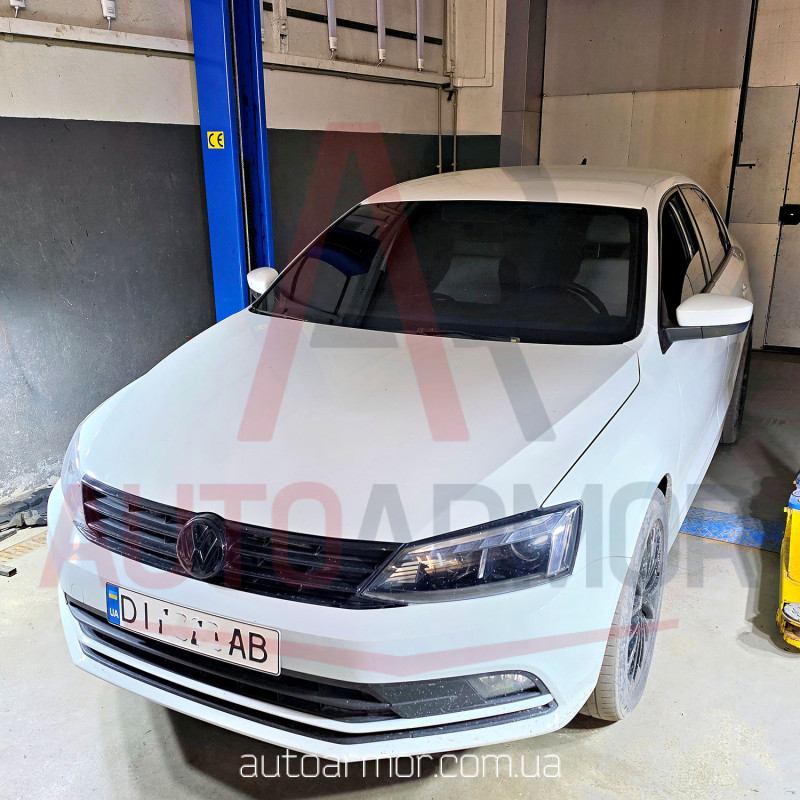 Защита двигателя Volkswagen Jetta VI (2010-2018) Европа Двигатель: все, [защищает Двигатель и КПП] - ТИТАН (Есть на складе, 2мм!)