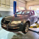 Захист двигуна Volkswagen Passat B6 (2005-2010) Америка Двигун: всі, [захищає Двигун та КПП] - ТИТАН (Є на складі, 2мм!)