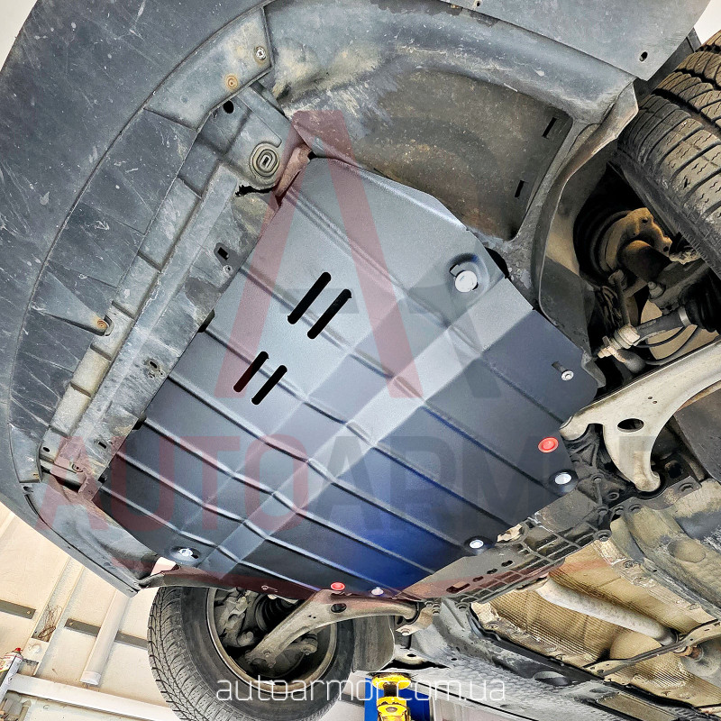 Захист двигуна Volkswagen Passat B6 (2005-2010) Америка Двигун: всі, [захищає Двигун та КПП] - ТИТАН (Є на складі, 2мм!)