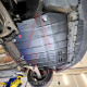 Защита двигателя Volkswagen Passat B6 (2005-2010) Европа Двигатель: все, [защищает Двигатель и КПП] - ТИТАН (Есть на складе, 2мм!)