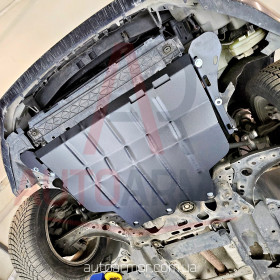 Захист двигуна Volkswagen Passat B8 (2014-2023) Європа Двигун: всі, [захищає Двигун та КПП] - ТИТАН (Є на складі, 2мм!)