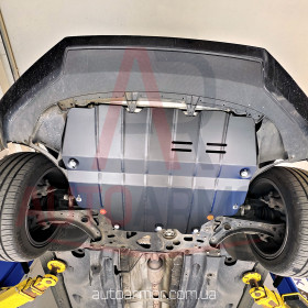 Захист двигуна Volkswagen Passat NMS I (2012-2020) Двигун: всі, [захищає Двигун та КПП] - ТИТАН (Є на складі, 2мм!)