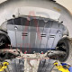 Захист двигуна Skoda Octavia A5 (2004-2013) Двигун: всі, [захищає Двигун та КПП] - ТИТАН (Є на складі, 2мм!)
