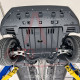 Захист двигуна Peugeot 508 II (2018+) Двигун: всі, [захищає Двигун та КПП] - ТИТАН (Є на складі, 2мм!)