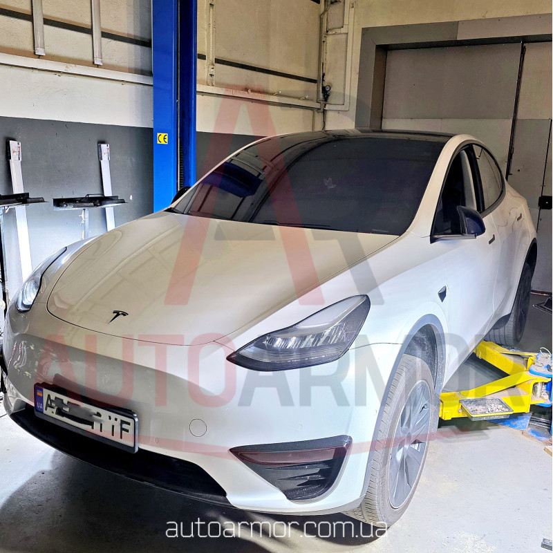 Захист двигуна Tesla Model Y (2019+) Двигун: всі, [захищає Двигун Передній] - ТИТАН