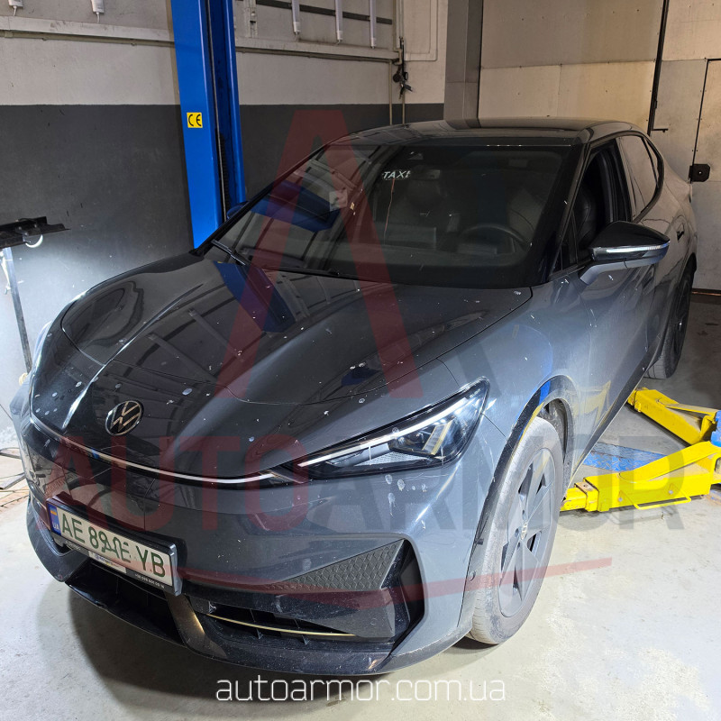 Защита двигателя Volkswagen ID.Unix 06 (2024+) Двигатель: все, [защищает Двигатель Задний] - ТИТАН (Є на складі, 2мм!)