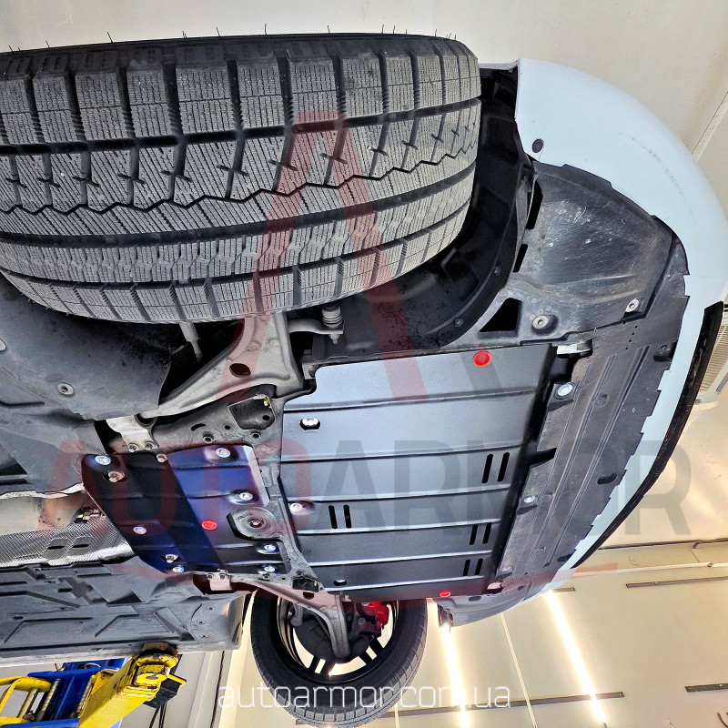 Защита двигателя Mercedes A (W177) (2018+) Двигатель: все, [защищает Двигатель и КПП] - ТИТАН