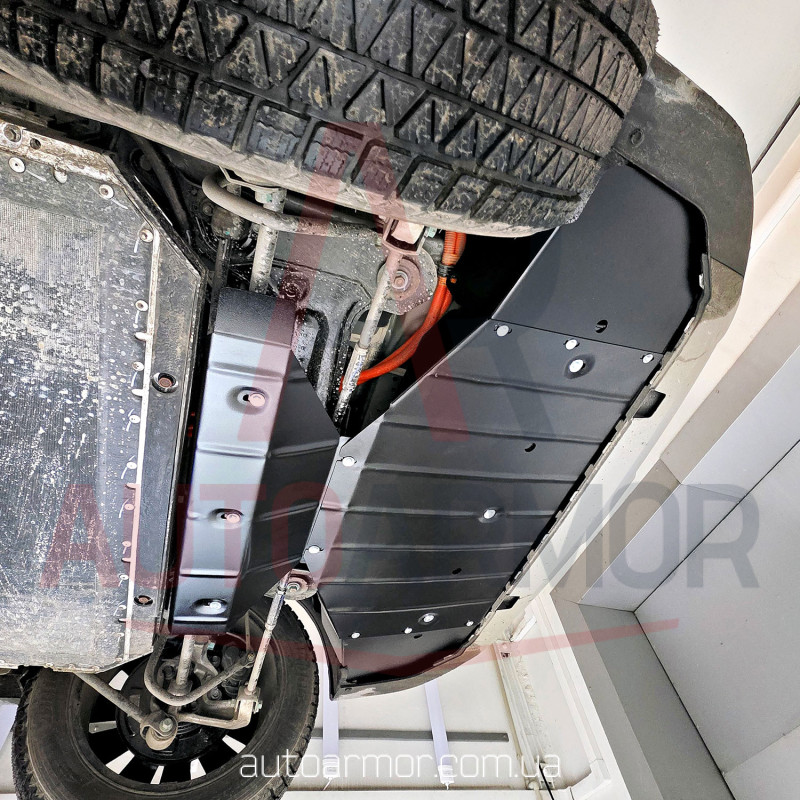 Захист двигуна BYD Song Plus EV (2021+) Двигун: всі, [захищає Багажний Відділ] - ТИТАН